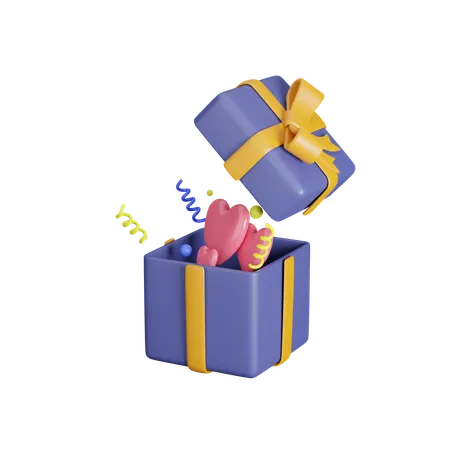 Regalo sorpresa  3D Icon