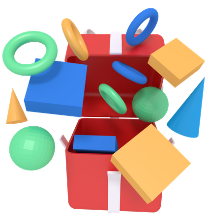 Regalo sorpresa  3D Icon