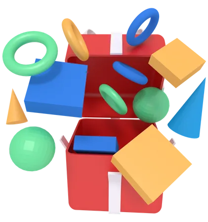 Regalo sorpresa  3D Icon