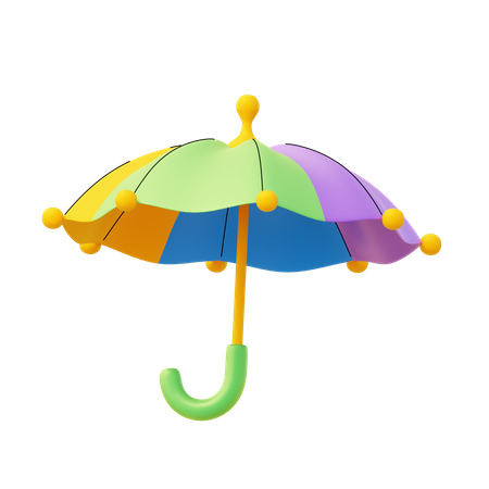 Regenschirm  3D Icon