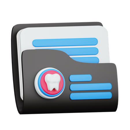 Registro dental  3D Icon