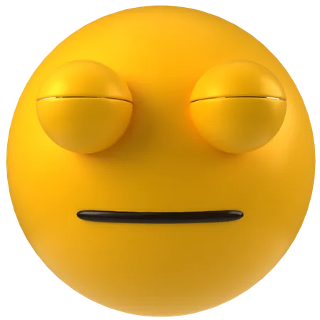 Relax Emoji  3D Icon