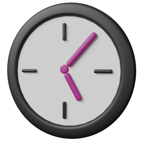 Reloj  3D Icon