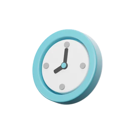 Reloj  3D Icon