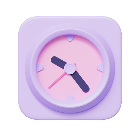 Reloj  3D Icon