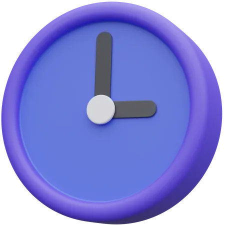 Reloj  3D Icon