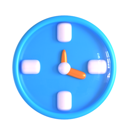 Reloj  3D Icon