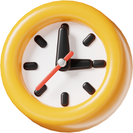 Reloj  3D Icon