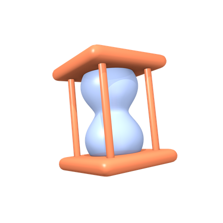 Reloj de arena  3D Illustration