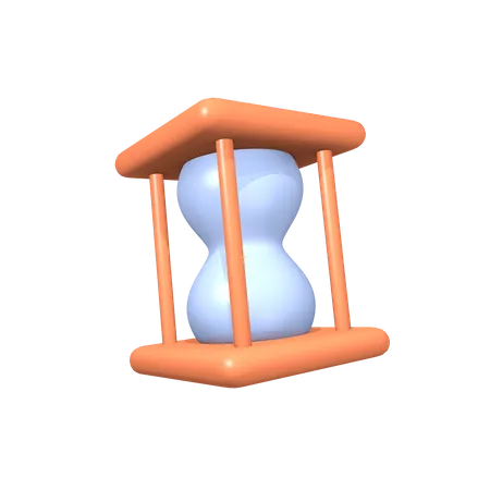 Reloj de arena  3D Illustration