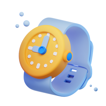 Reloj de pulsera  3D Icon