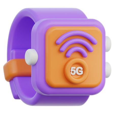 Reloj inteligente 5g  3D Icon