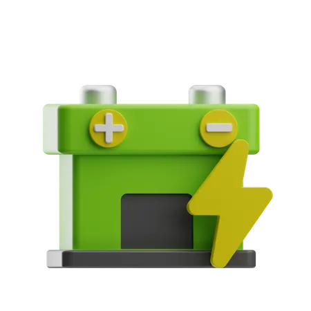 Renewable Accumulator  3D Icon