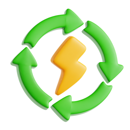 Renewable Resources  3D Icon