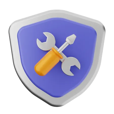 Reparación de protección de escudo  3D Icon