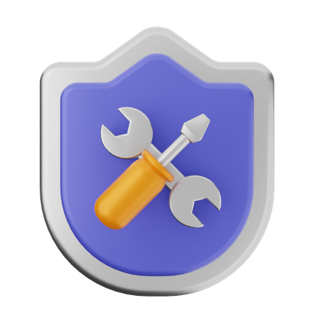 Reparación de protección de escudo  3D Icon