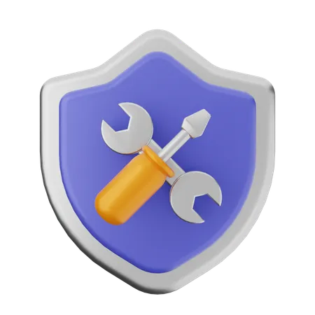 Reparación de protección de escudo  3D Icon