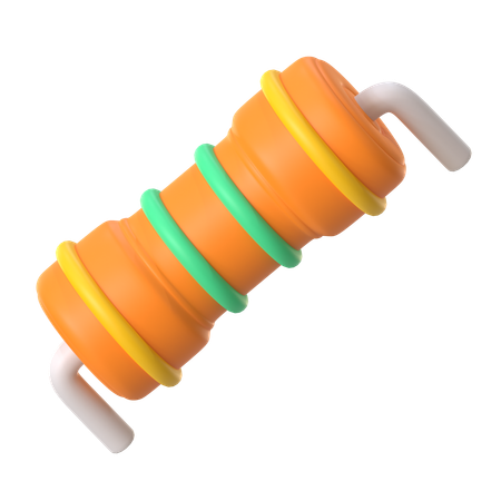 Resistor  3D Icon