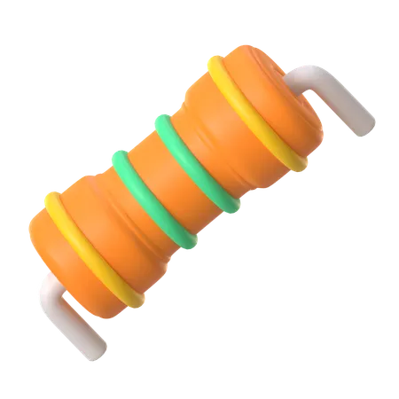 Resistor  3D Icon