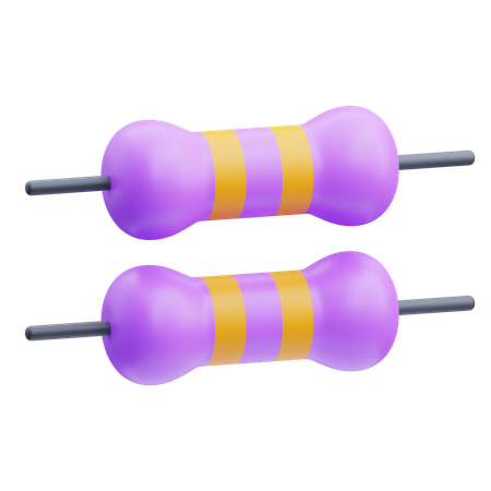 Resistor  3D Icon