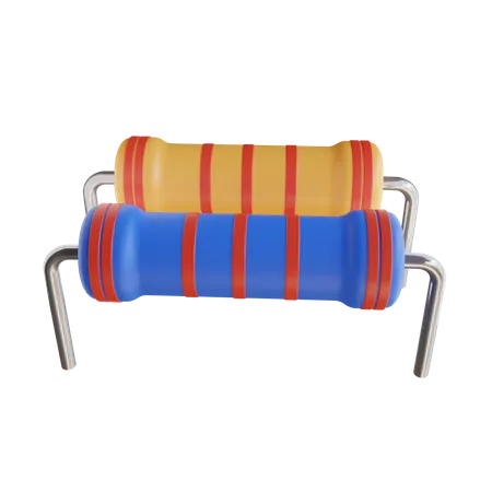 Resistor  3D Icon