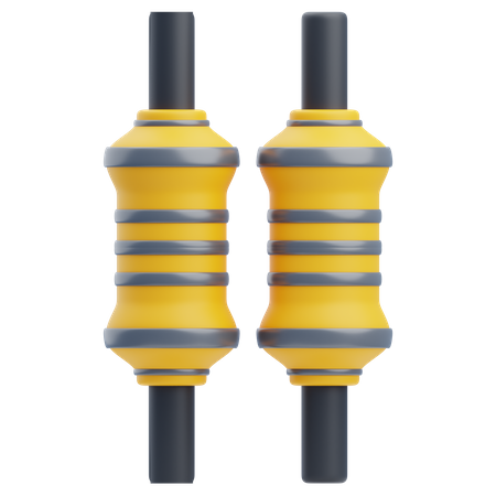 Resistor  3D Icon