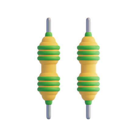 Resistor  3D Icon