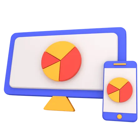 Responsive Design  3D Icon