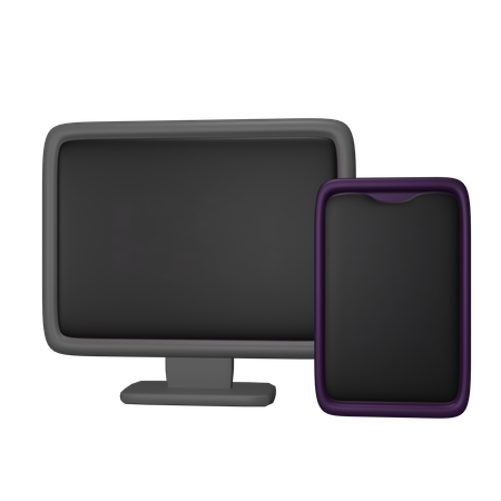 Responsive Design  3D Icon