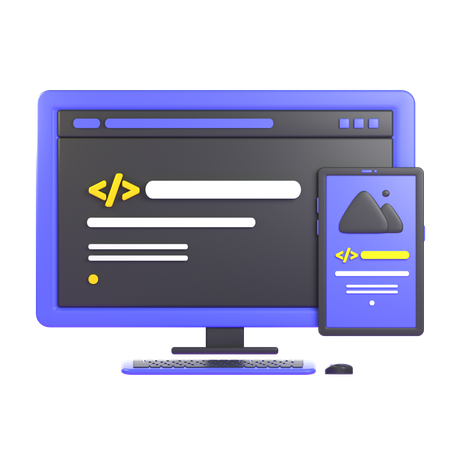 Responsive Design Mode  3D Icon