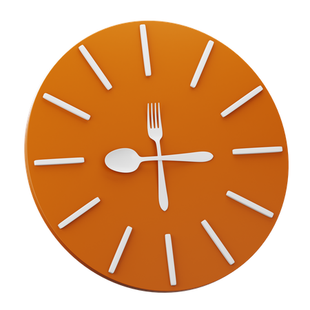 Restaurant-Timer-Uhr  3D Icon