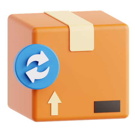 Return Delivery  3D Icon