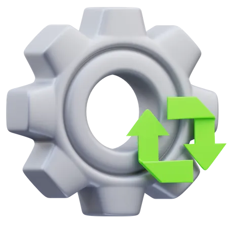 Reusable Management Project  3D Icon