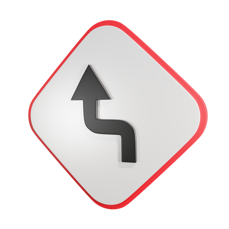 Reverse Turn  3D Icon