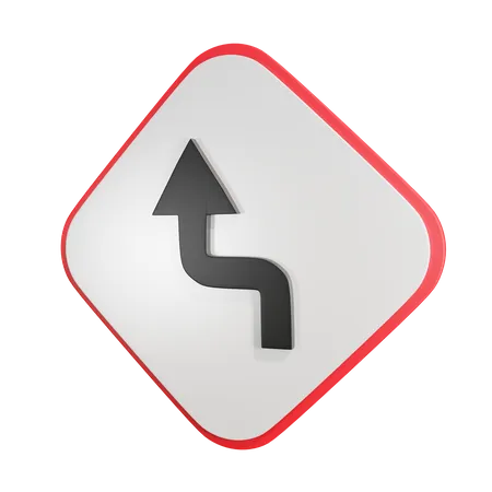 Reverse Turn  3D Icon