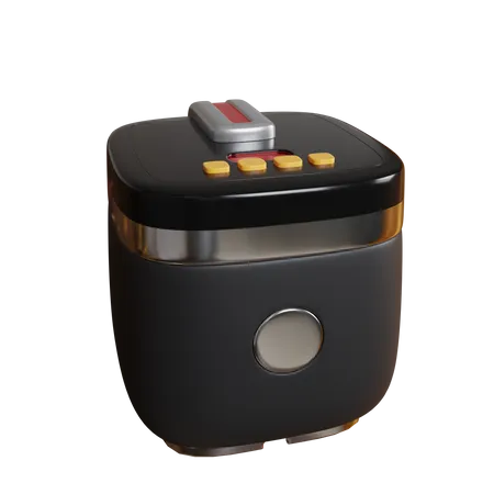 Rice Cooker  3D Icon