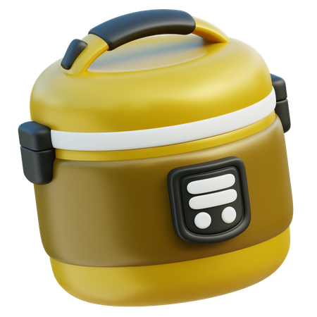 Rice Cooker  3D Icon