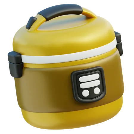 Rice Cooker  3D Icon