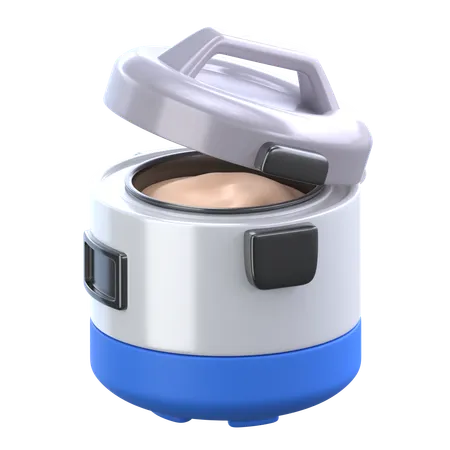 Rice Cooker  3D Icon