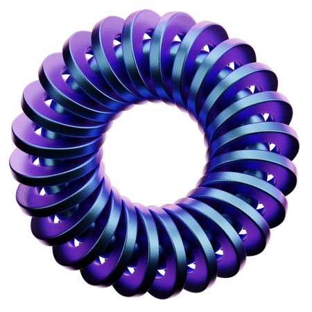 Ring Abstract Shape  3D Icon