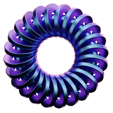 Ring Abstract Shape  3D Icon