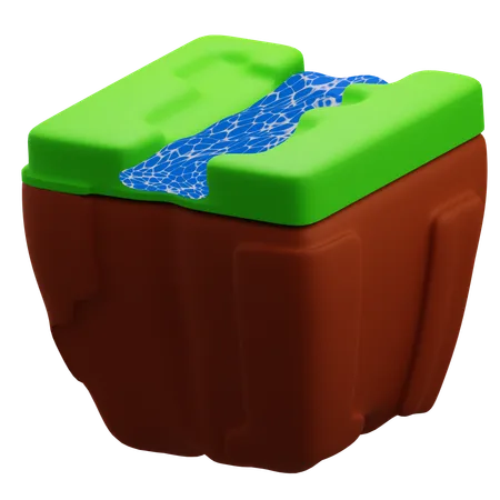 Río  3D Icon