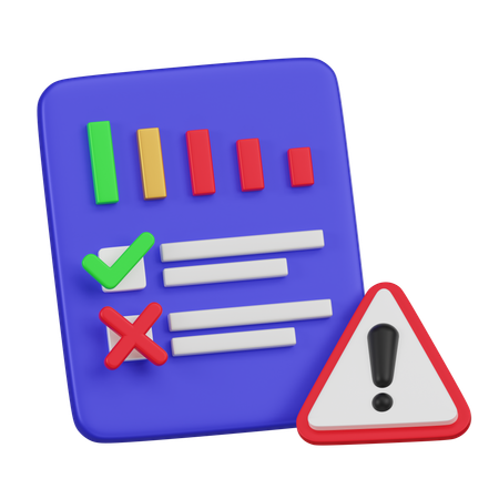 Risk Management  3D Icon