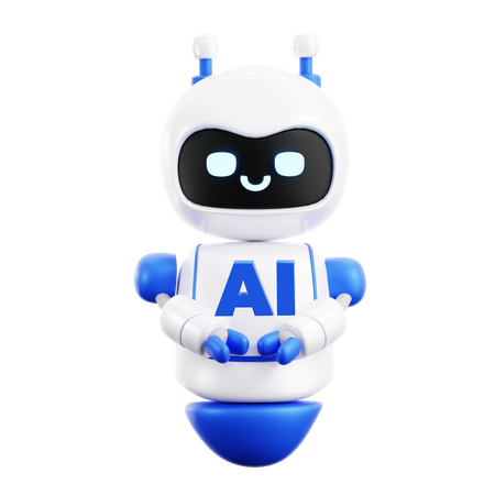 Robot Ai  3D Icon