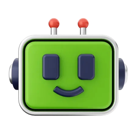 Robot Ai  3D Icon