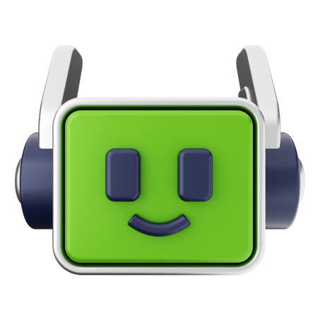 Robot Ai  3D Icon