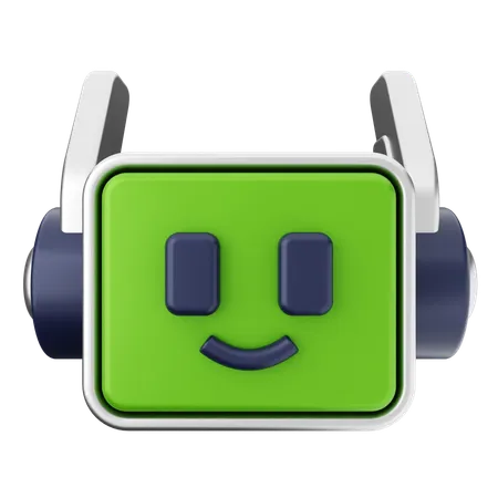 Robot Ai  3D Icon