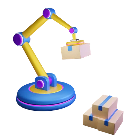 Automatisation des robots  3D Icon