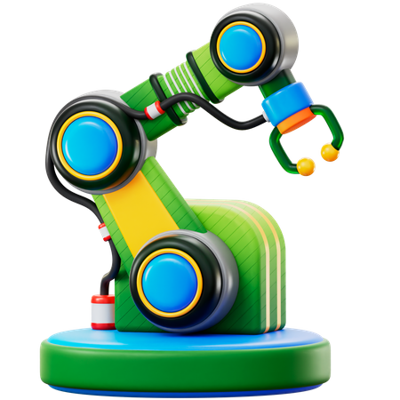 Robotic Arm  3D Icon