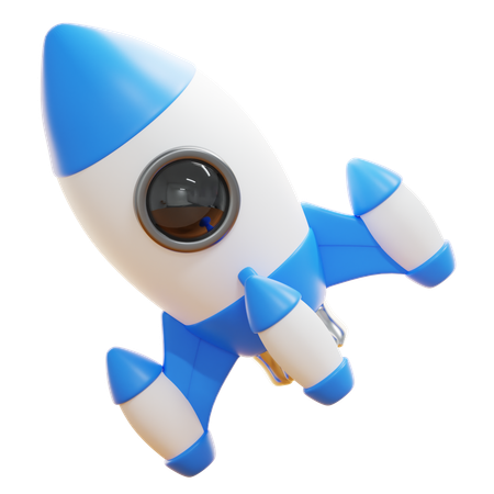 ROCKET LAUNCH  3D Icon